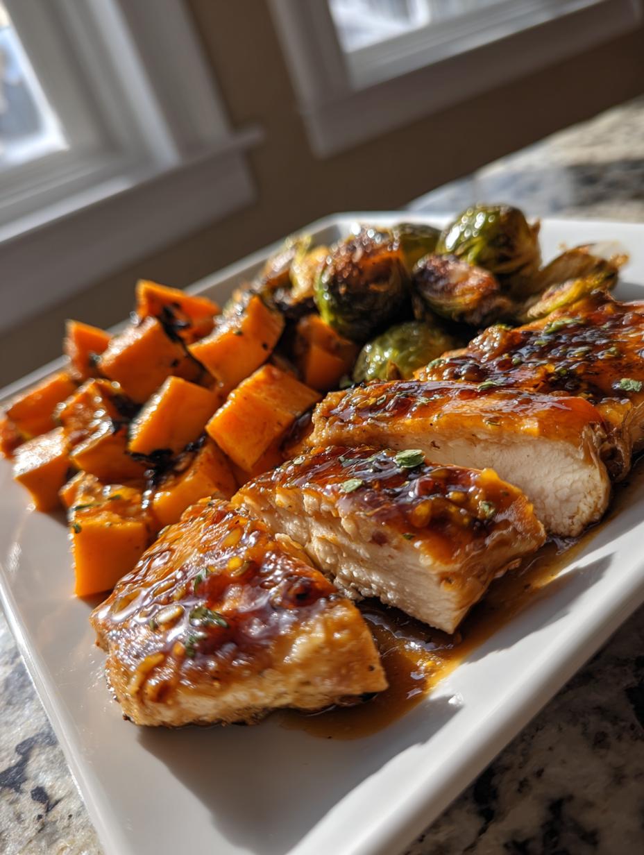 Maple Dijon Chicken Sheet Pan Dinner Easy Recipe - detail 2