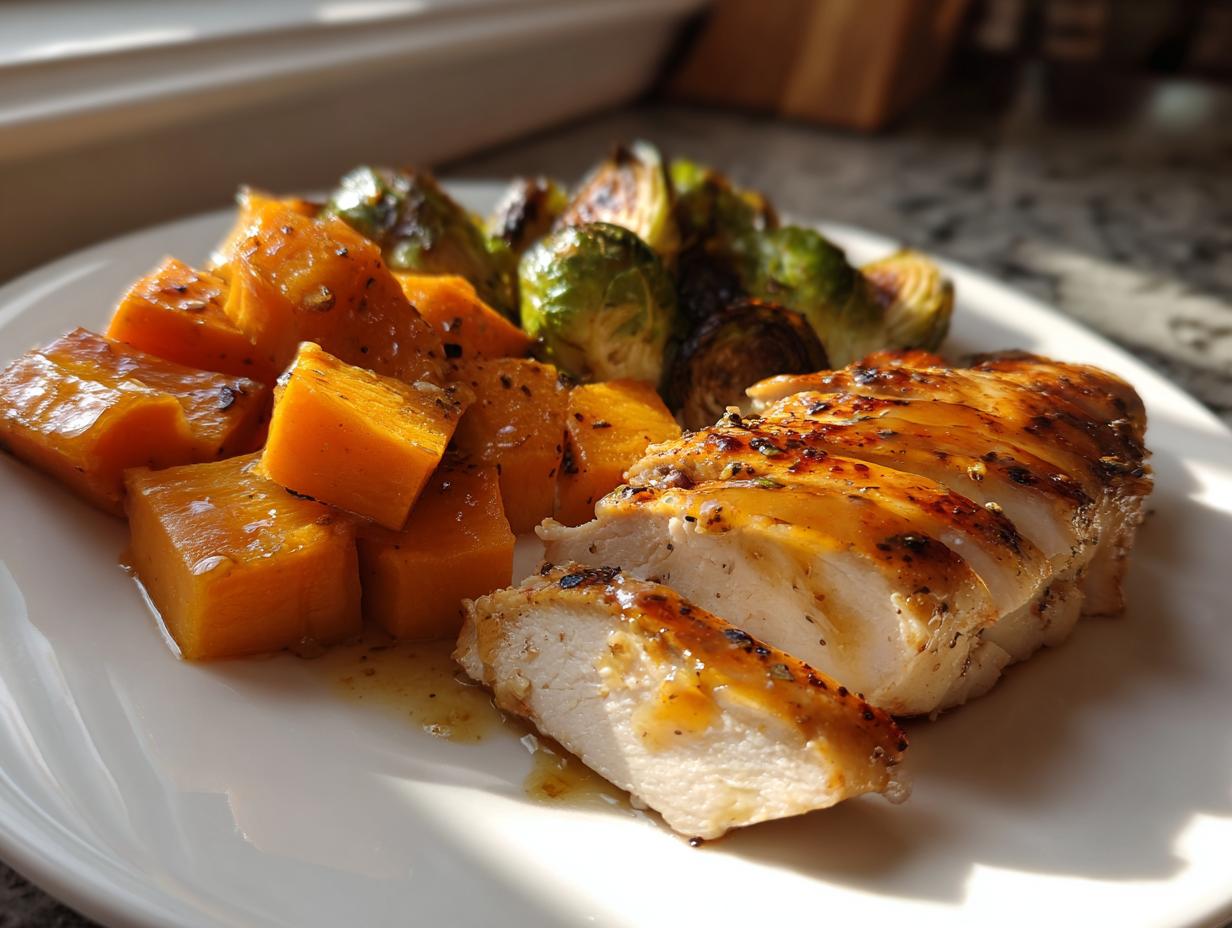 Maple Dijon Chicken Sheet Pan Dinner Easy Recipe