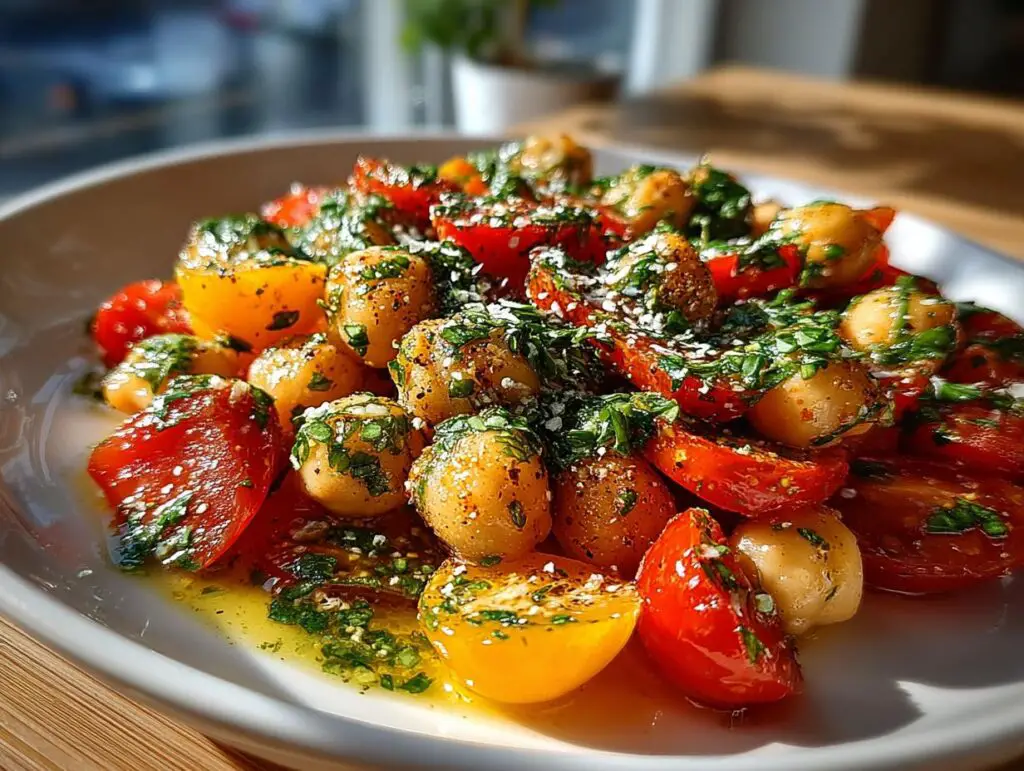 Mediterranean Chickpea Salad for Easy Meal Prep