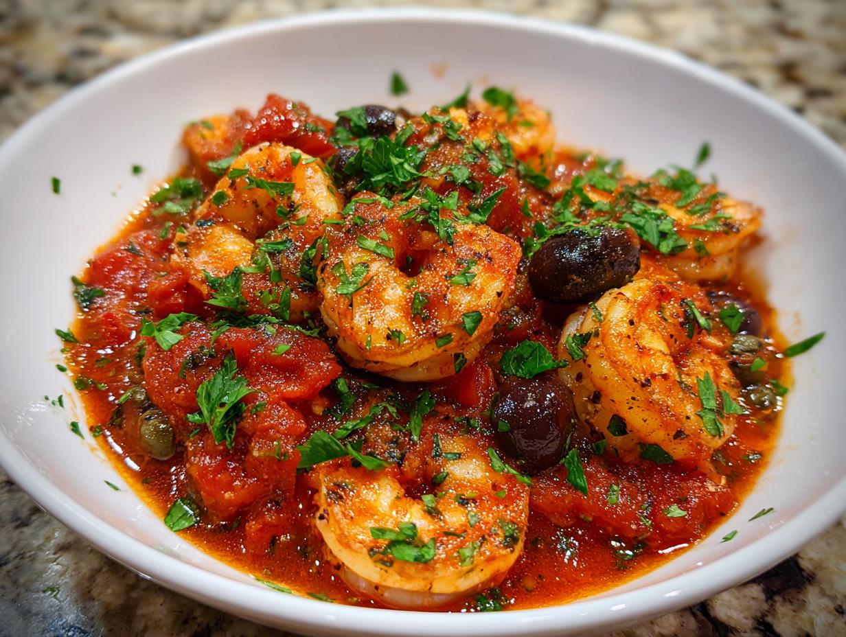 Divine 25-Min Mediterranean Garlic Shrimp Meal