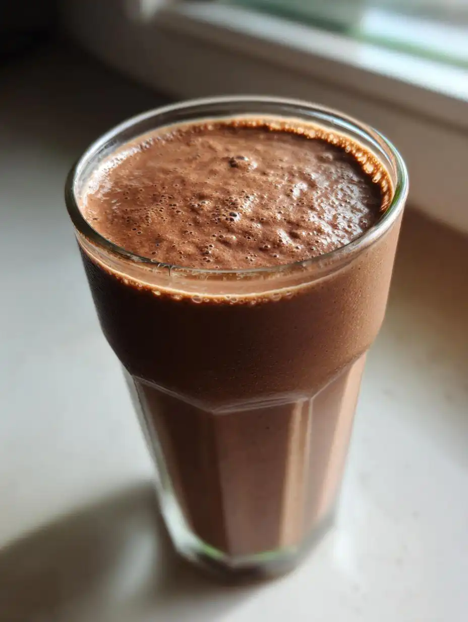 Mocha Cottage Cheese Breakfast Smoothie - detail 2