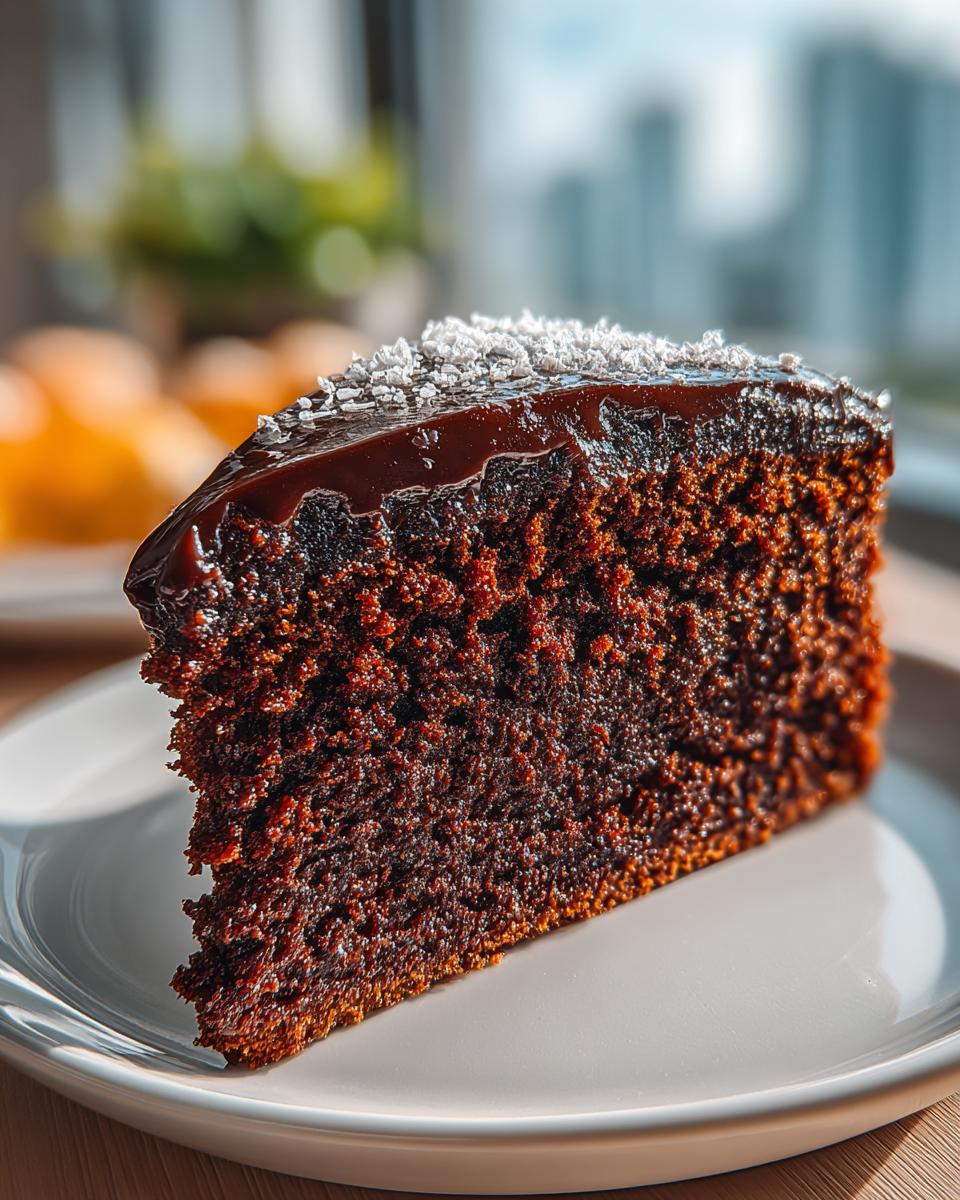 Moist Gluten Free Chocolate Cake from Scratch - detail 1