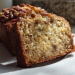 Moist Sourdough Banana Bread with Ripe Bananas