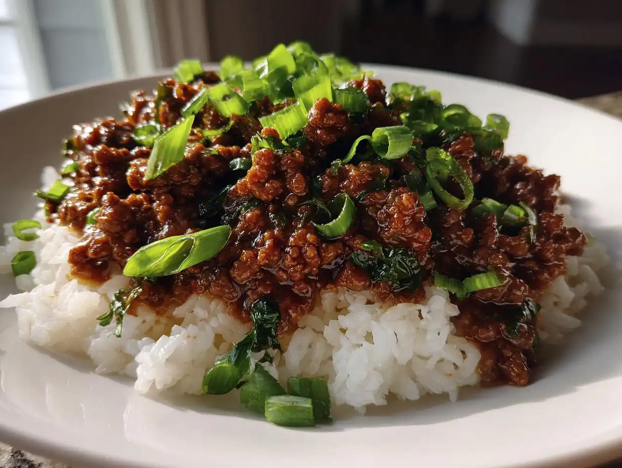 30-Minute Mongolian Ground Beef Saves Dinner