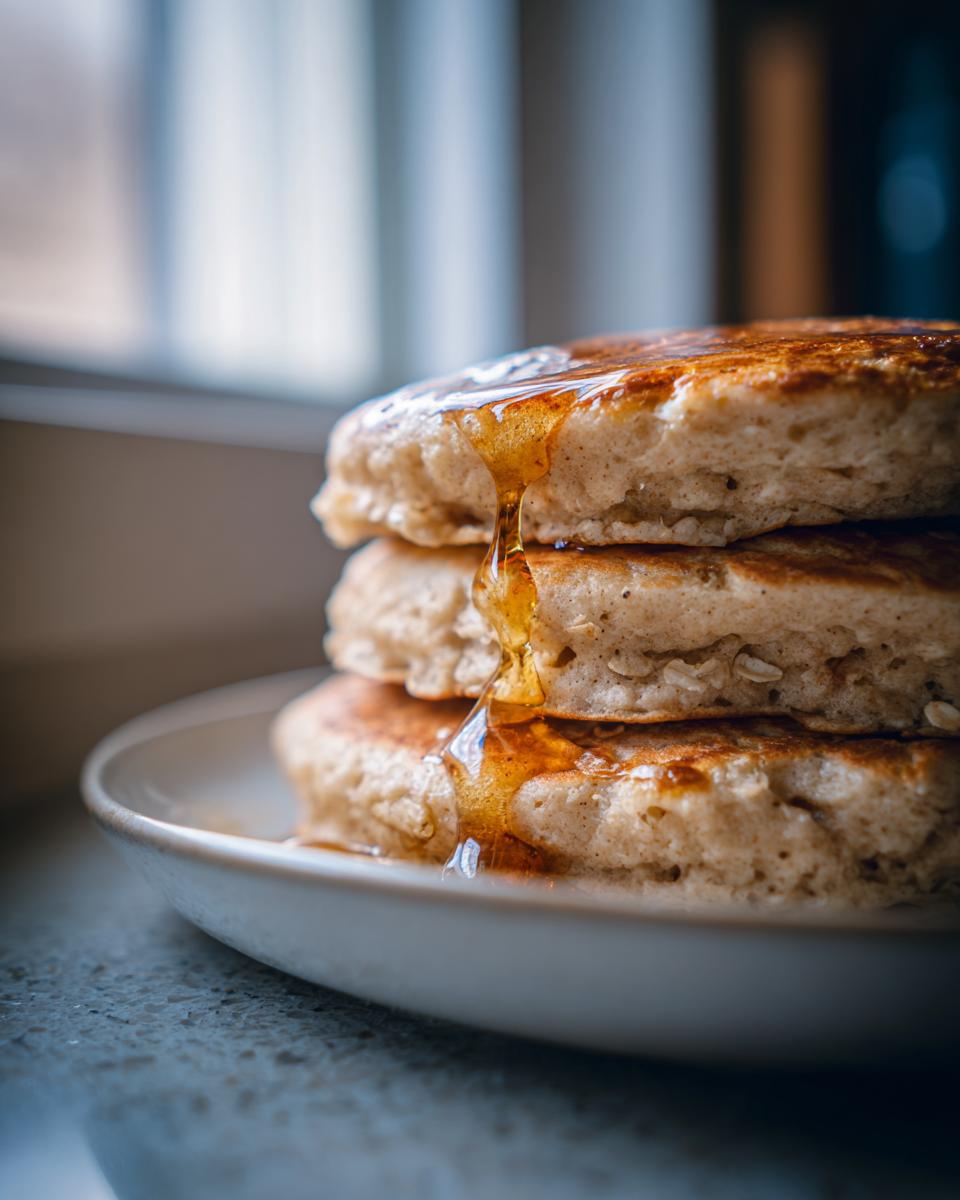 Oatmeal Pancakes Without Banana - detail 1