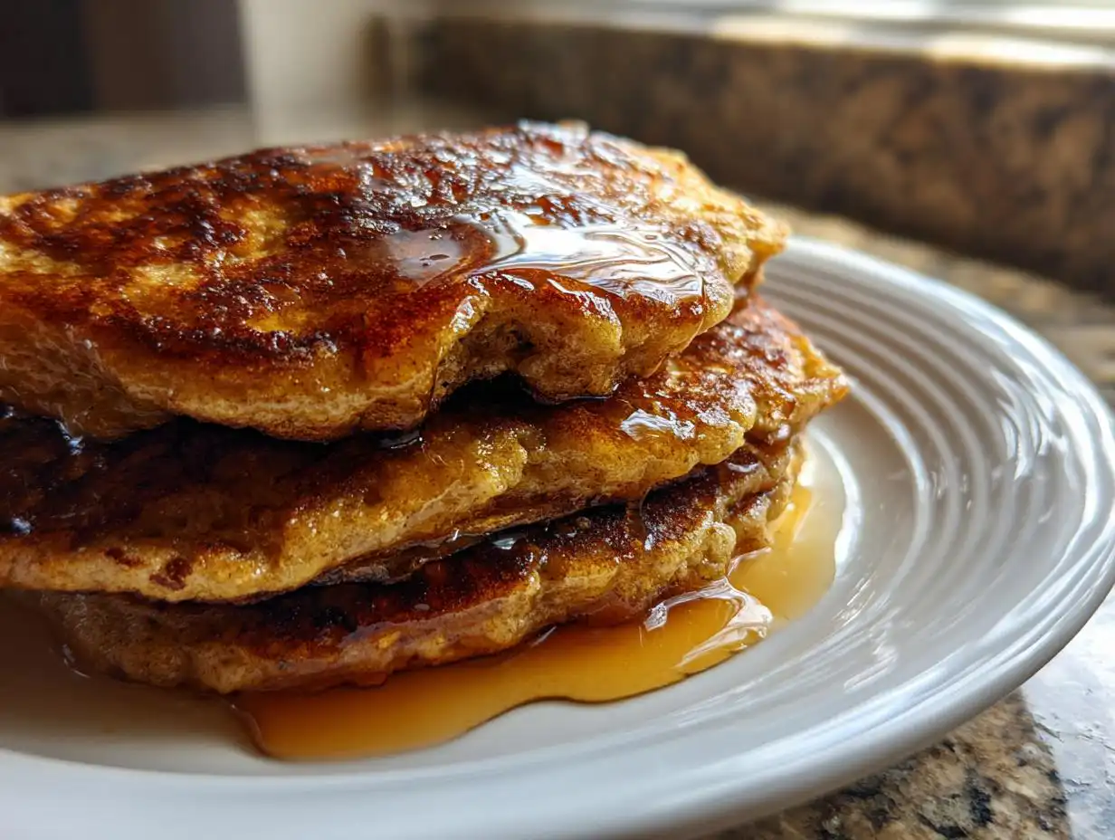 Fluffy 1-Bowl Oatmeal Pancakes Without Banana