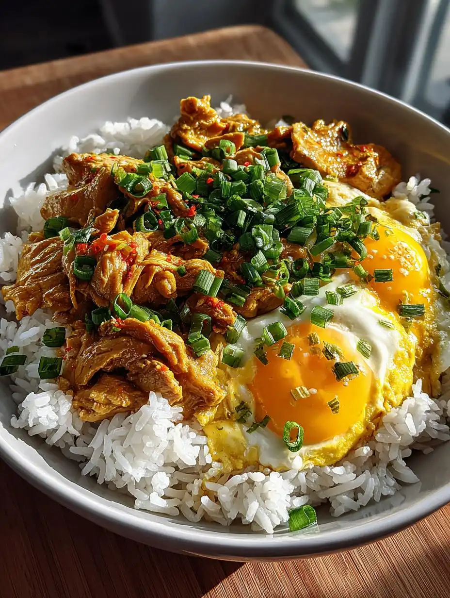 Oyakodon Recipe Easy Chicken and Egg Rice Bowl - detail 2