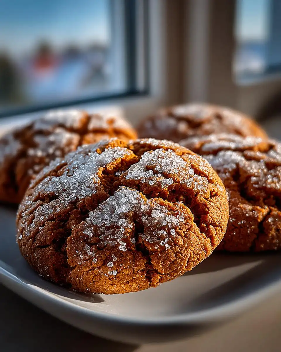 Paleo Soft Baked Gingersnaps Easy Ginger Cookies - detail 1