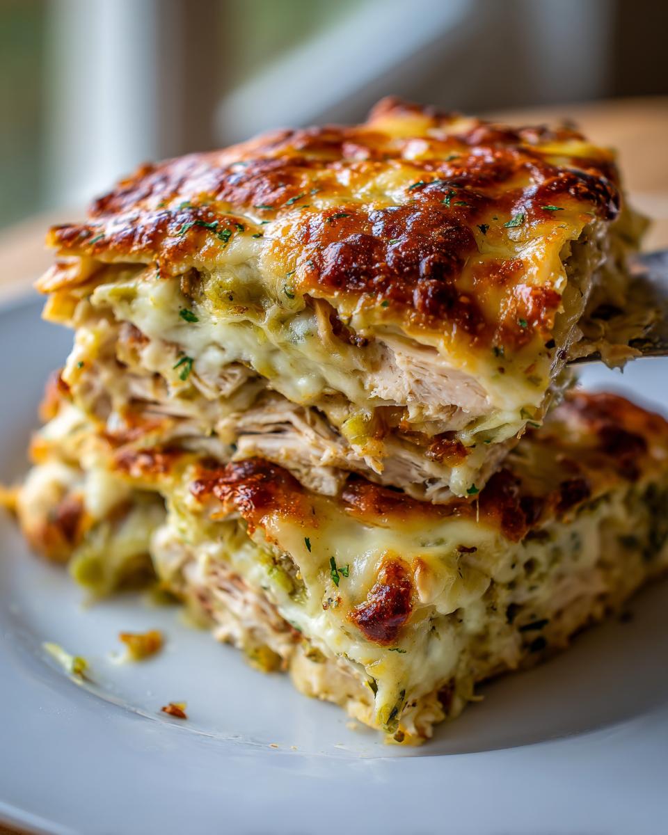 Salsa Verde Chicken Casserole Easy Weeknight Bake - detail 1