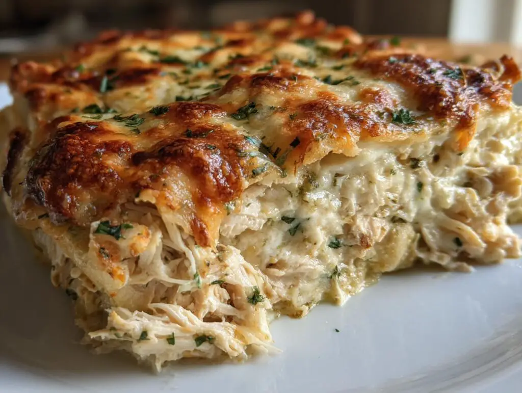 Salsa Verde Chicken Casserole Easy Weeknight Bake