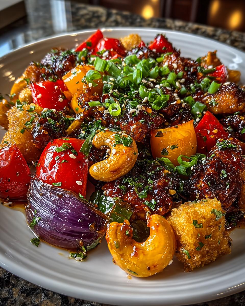 Sheet Pan Cashew Chicken with Veggies - detail 1