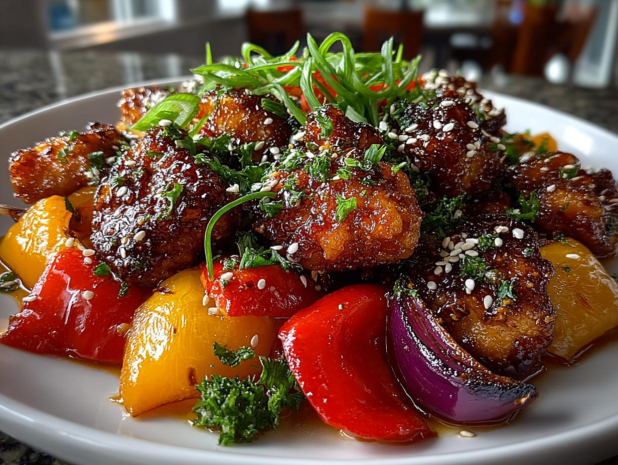 Awesome Sheet Pan Cashew Chicken with Veggies 1