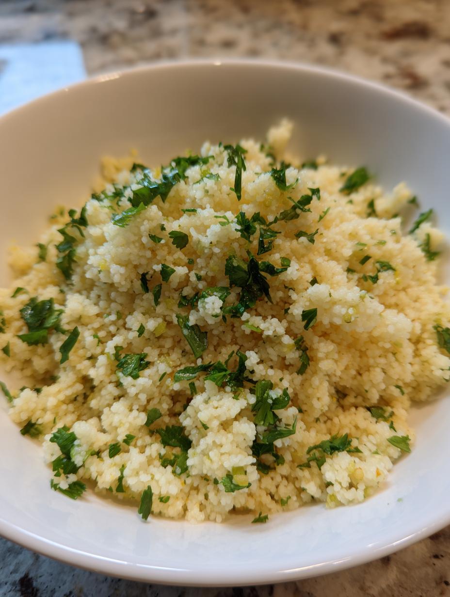 Simple Meal Prep Couscous Base - detail 2