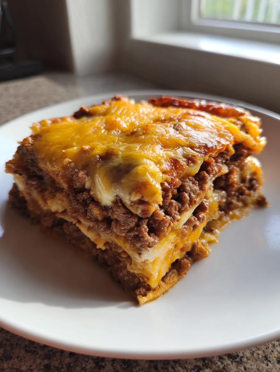 Taco Casserole With Tortillas Easy Family Dinner - detail 2