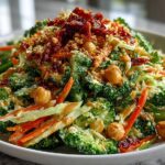Thai Broccoli Salad with Peanut Dressing