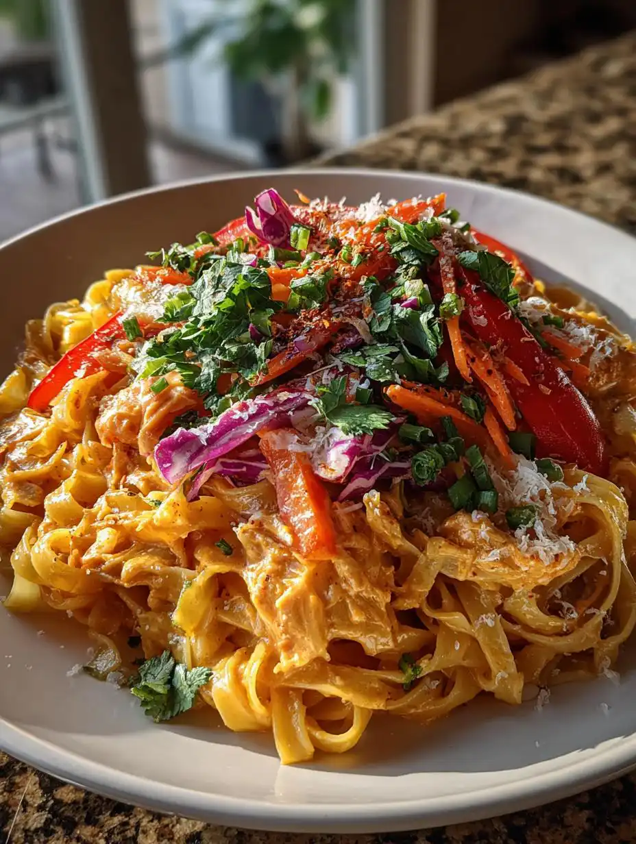 Thai Noodle Salad with Creamy Peanut Sauce - detail 2