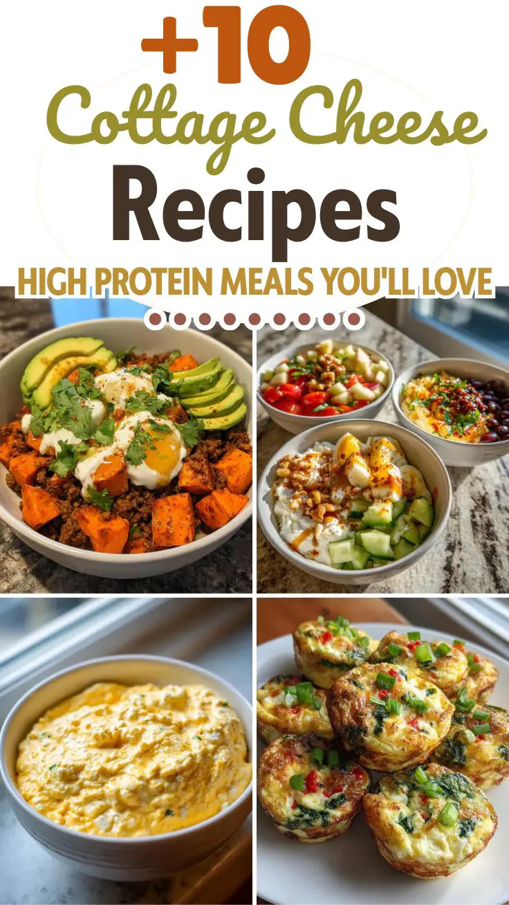 10+ Cottage Cheese High-Protein Recipes You’ll Actually Crave Every Day