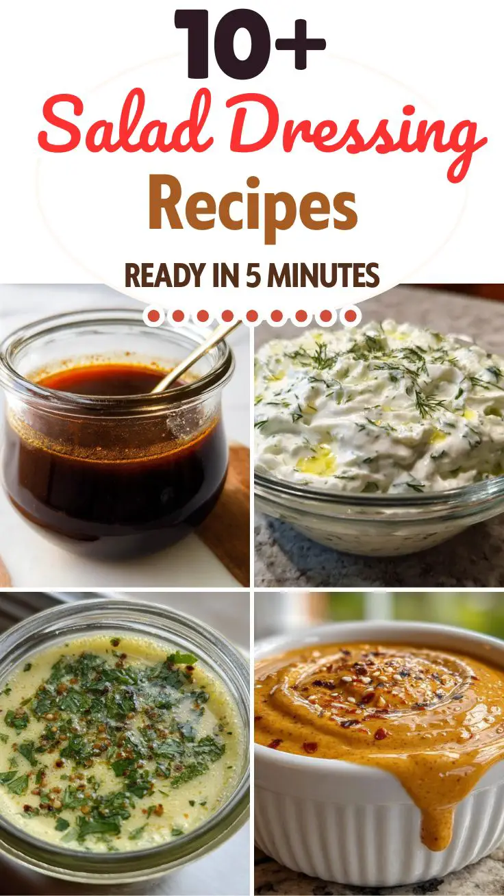 11 Healthy Salad Dressing Recipes You Can Make in 5 Minutes