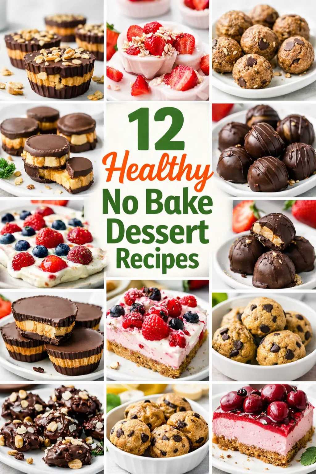 Healthy No Bake Dessert Recipes for Quick Treats