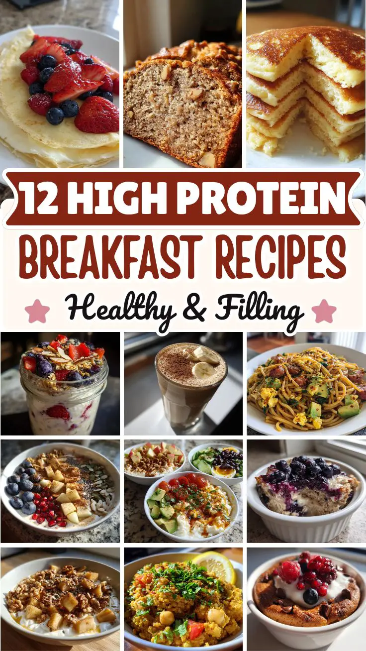 12 High Protein Breakfast Recipes to Keep You Full All Morning
