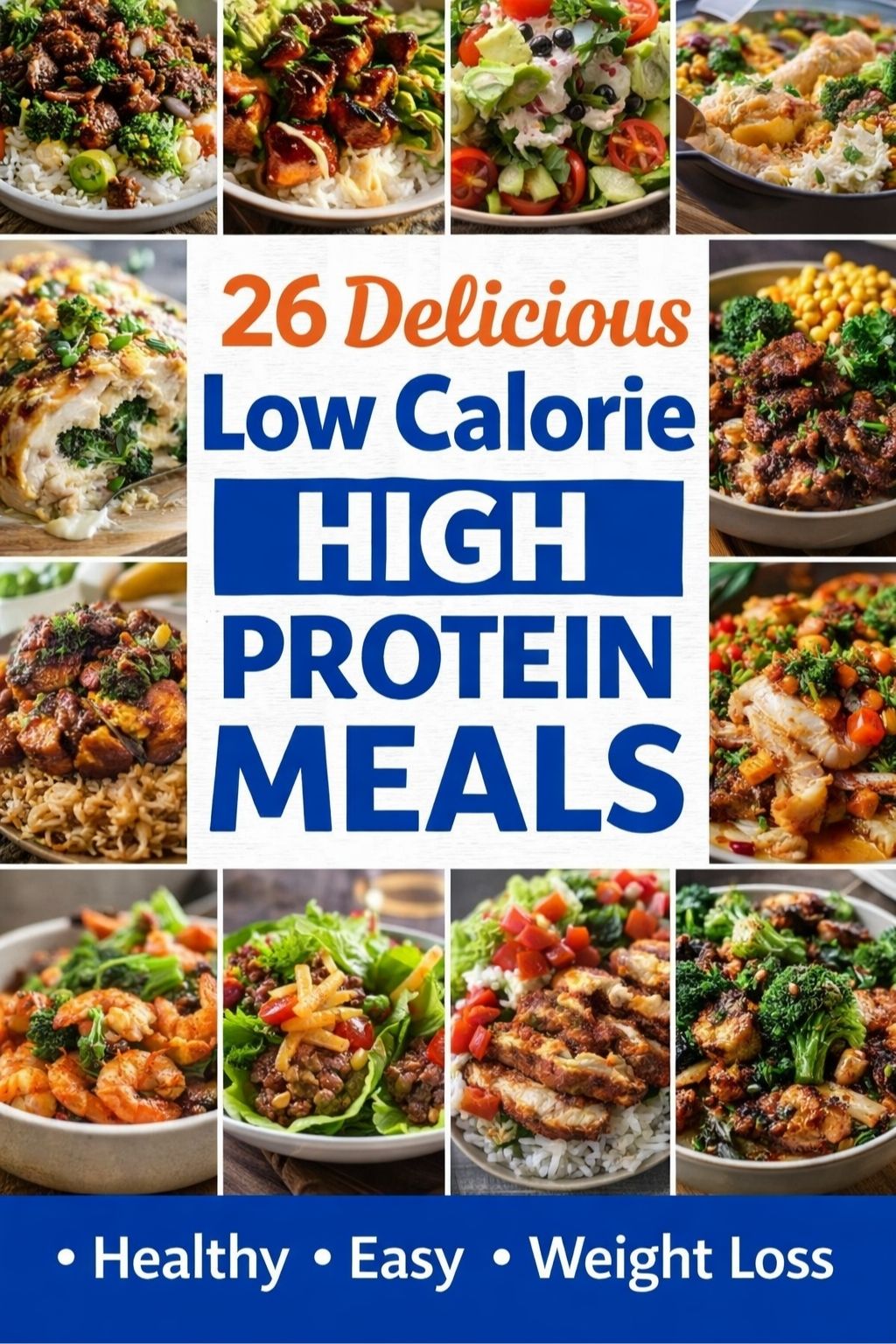 26 Delicious Low Calorie High Protein Meals