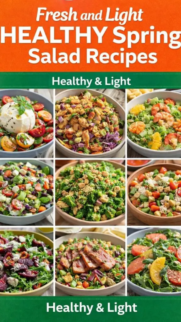 Fresh and Light Healthy Spring Salad Recipes You'll Want All Season