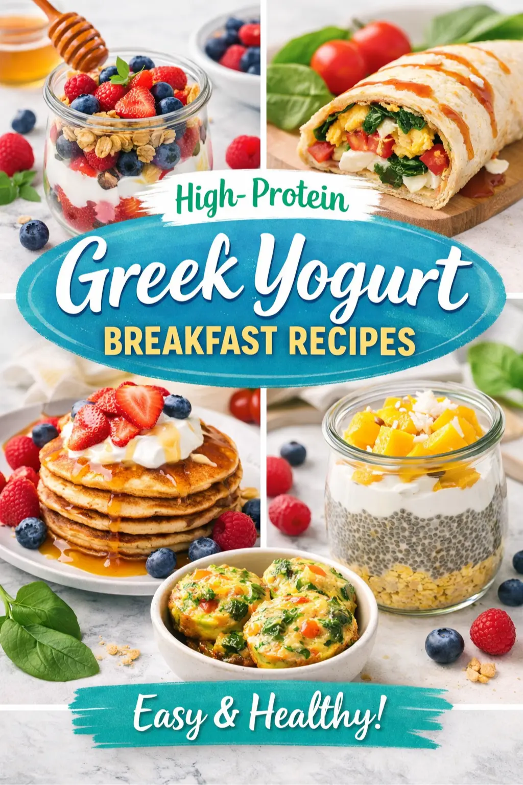Greek Yogurt Breakfast Recipes: 12+ High-Protein and Easy Ideas to Start Your Morning