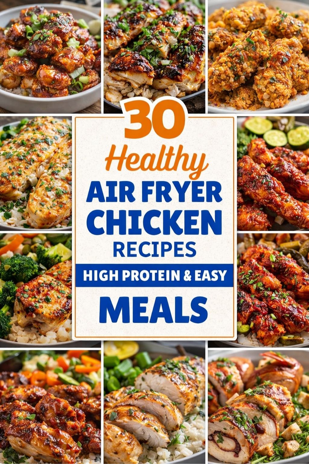 Healthy Air Fryer Chicken Recipes That Are High Protein and Easy