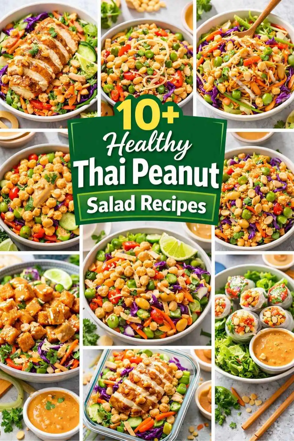 10+ Healthy Thai Peanut Salad Recipes That Are Crunchy, Fresh, and Packed With Flavor