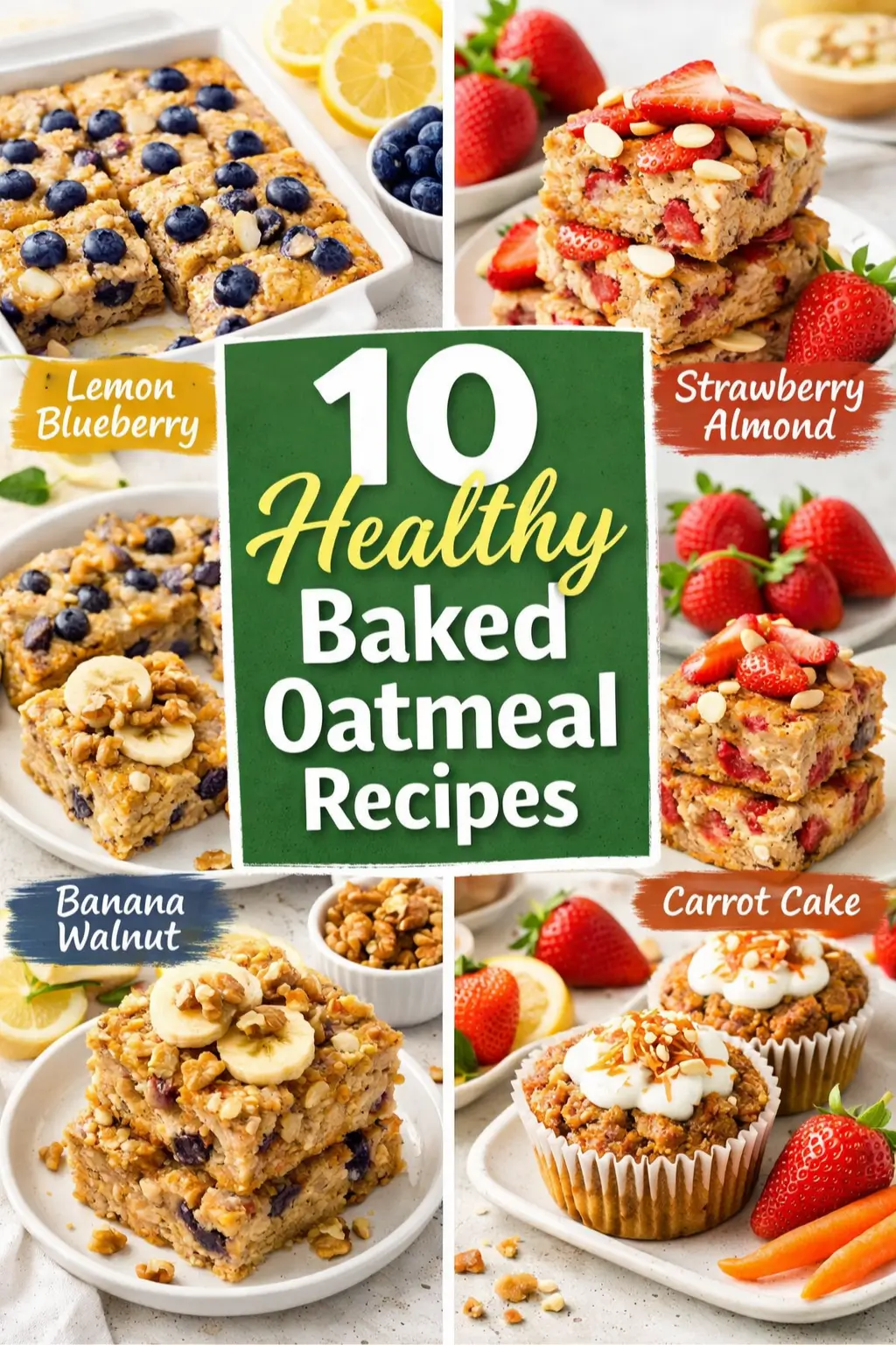 Healthy Baked Oatmeal Recipes for Spring Mornings