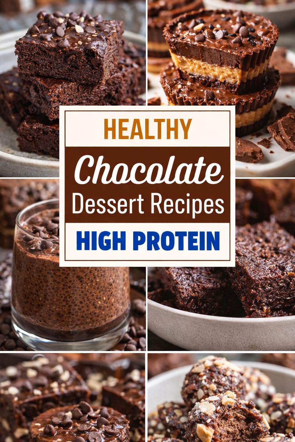 24 Healthy Chocolate Dessert Recipes with a Protein Boost