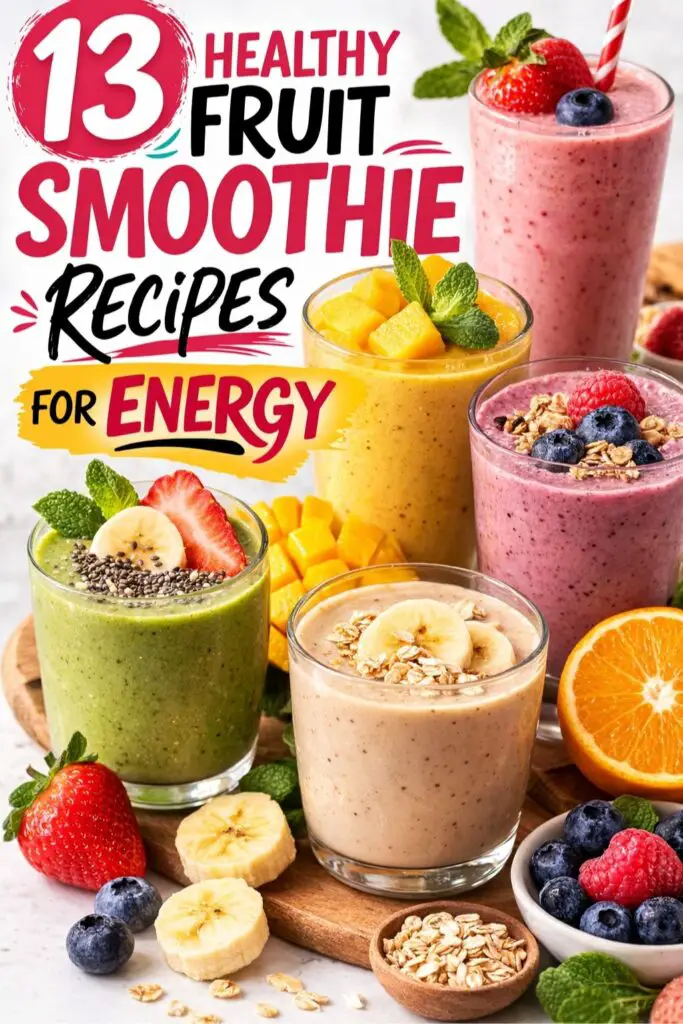 Healthy Fruit Smoothie Recipes