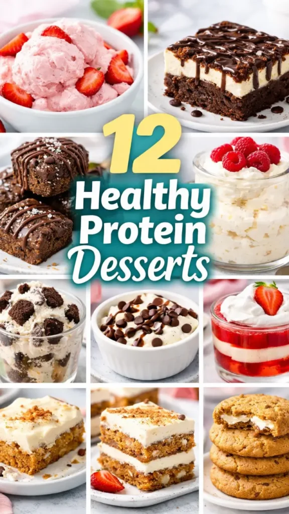 Healthy Protein Dessert Recipes