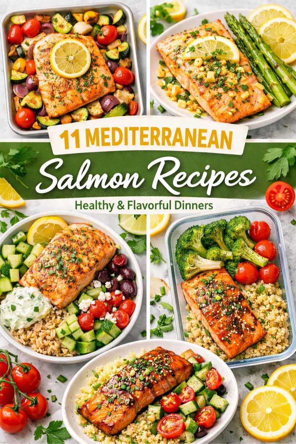 11 Mediterranean Salmon Recipes Healthy and Flavorful