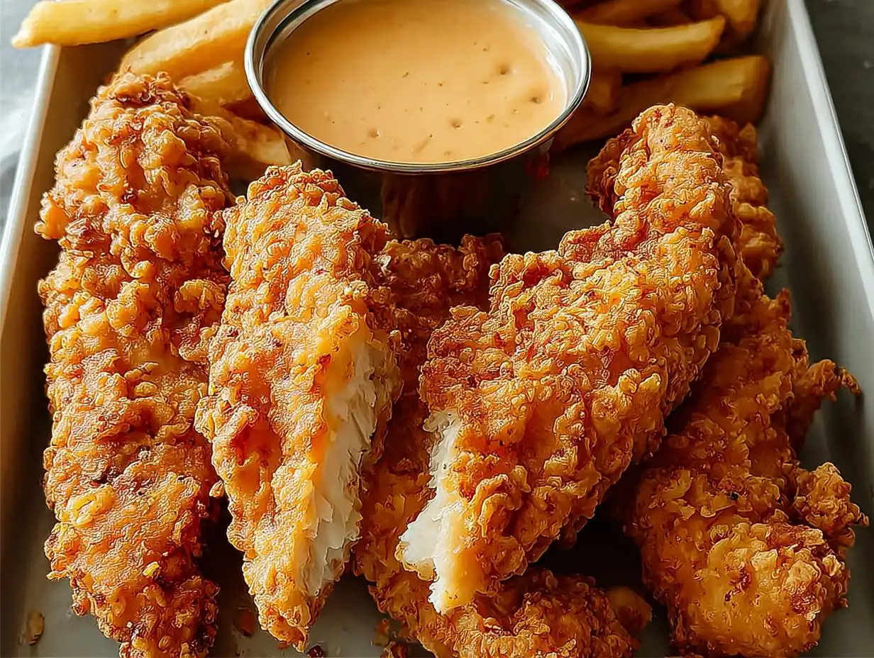 Amazing Crispy Chicken Tenders Recipe
