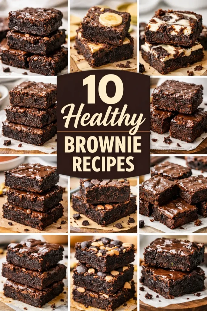 Healthy Brownie Recipes with Better Ingredients