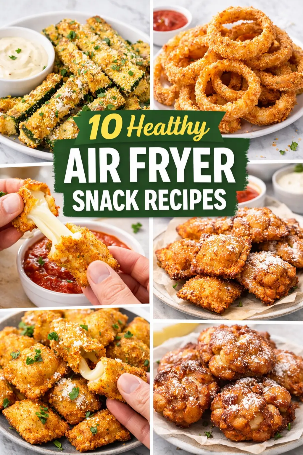 Healthy Air Fryer Snack Recipes for Clean Eating