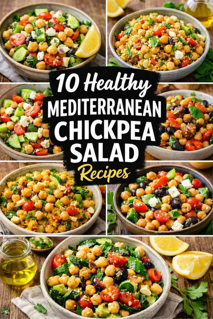 Healthy Chickpea Salad