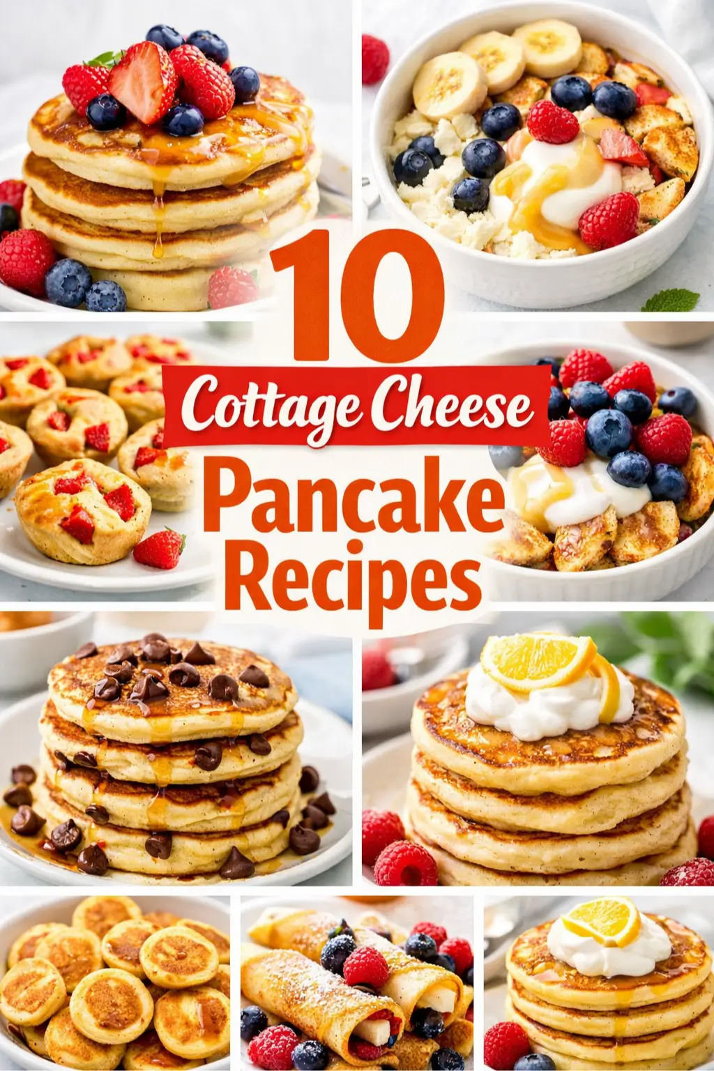 Cottage Cheese Pancake Recipes for High Protein Breakfast