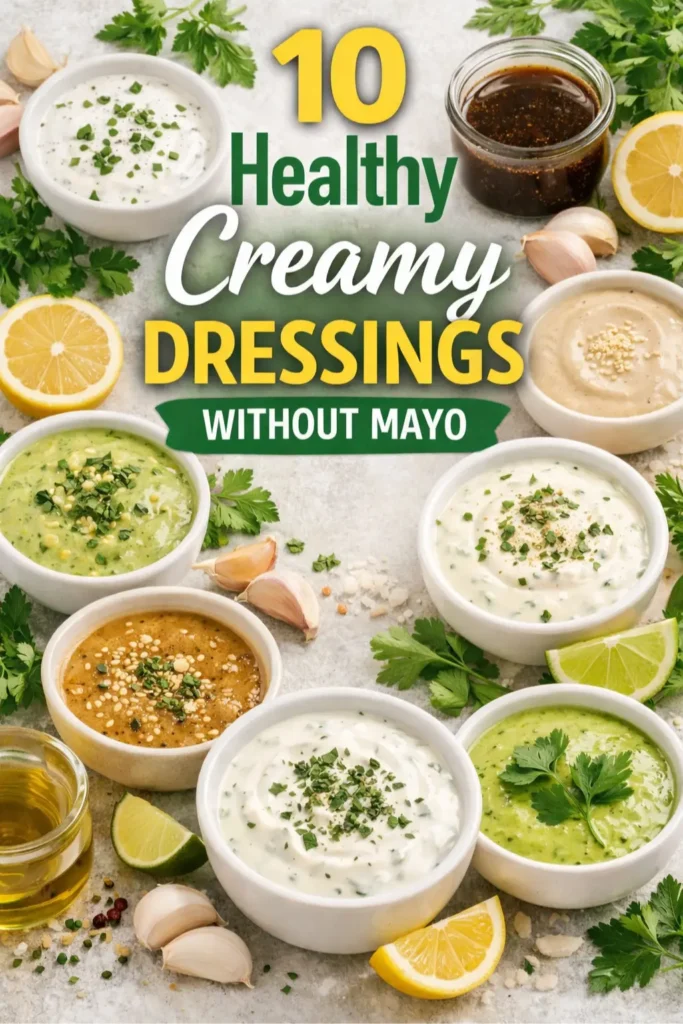Healthy Creamy Dressing Recipes
