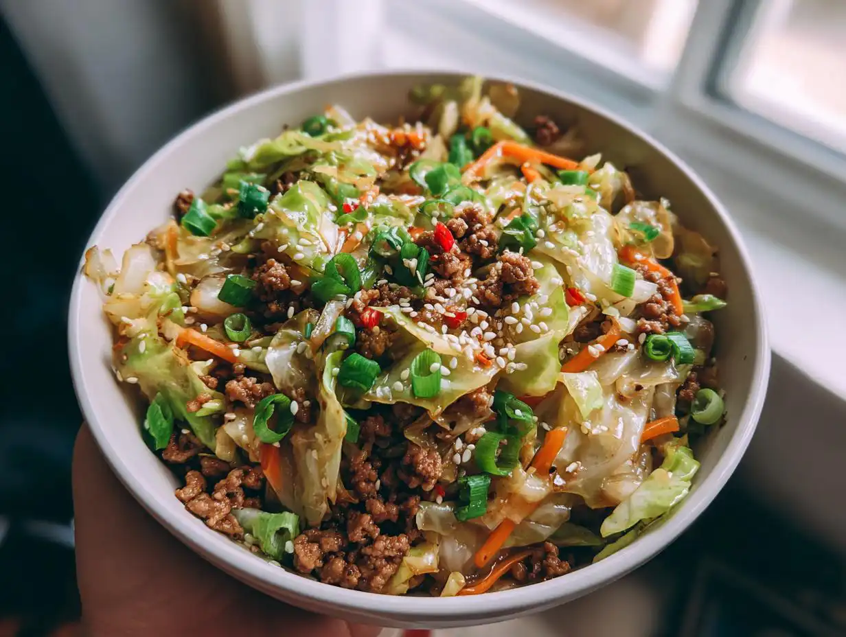 Amazing Egg Roll in a Bowl Recipe: 30 Min