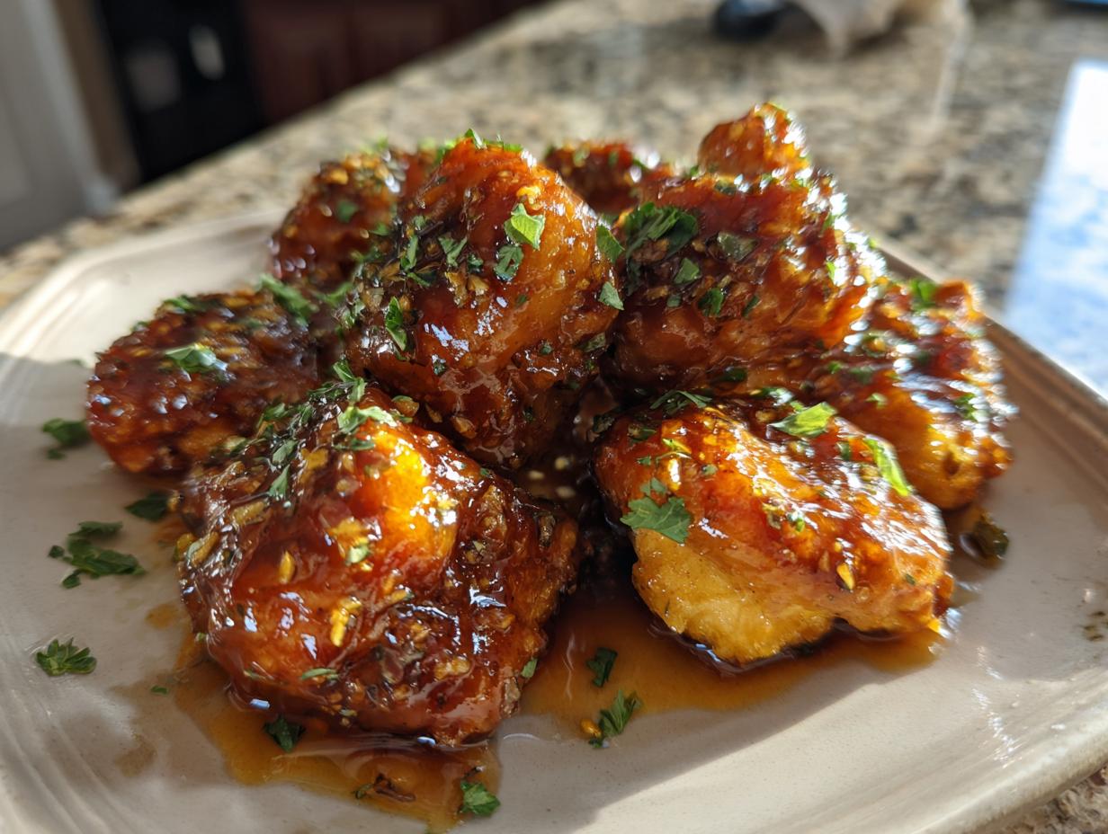 Amazing Garlic Brown Sugar Chicken: 1 Pan Dinner