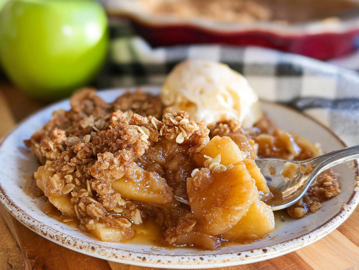 Amazing Healthy Apple Crisp: 40 Minute Magic