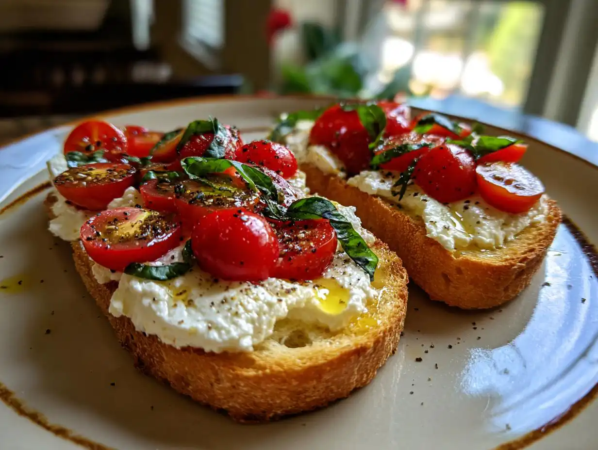 Amazing High Protein Cottage Cheese Toast: 18g Protein