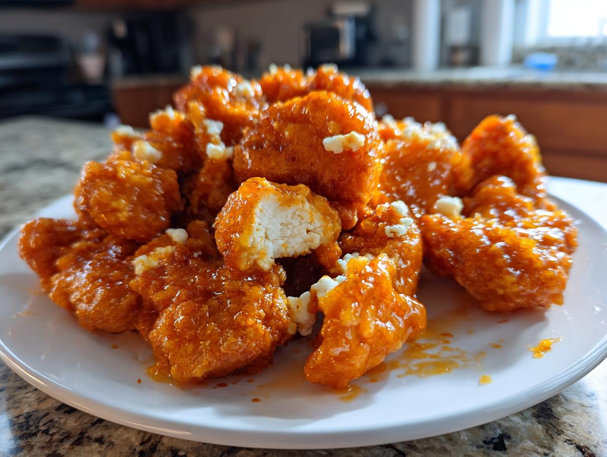 Amazing Keto Buffalo Chicken Nuggets in 30 Min