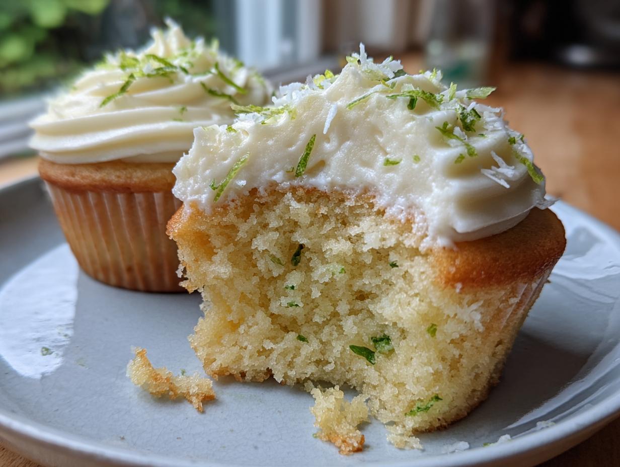 Divine keto coconut lime cupcakes: 12 servings