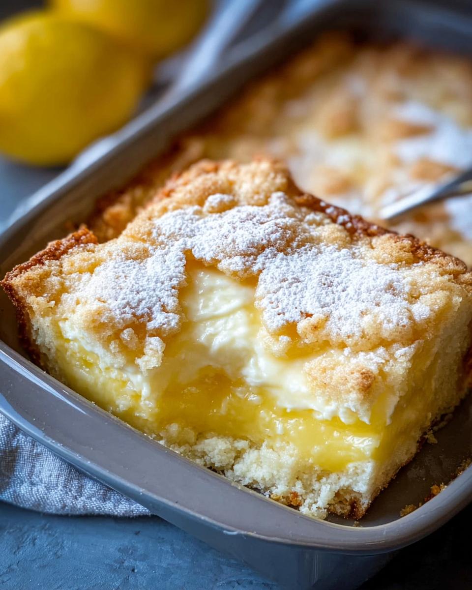 lemon cream cheese dump cake - Other 3