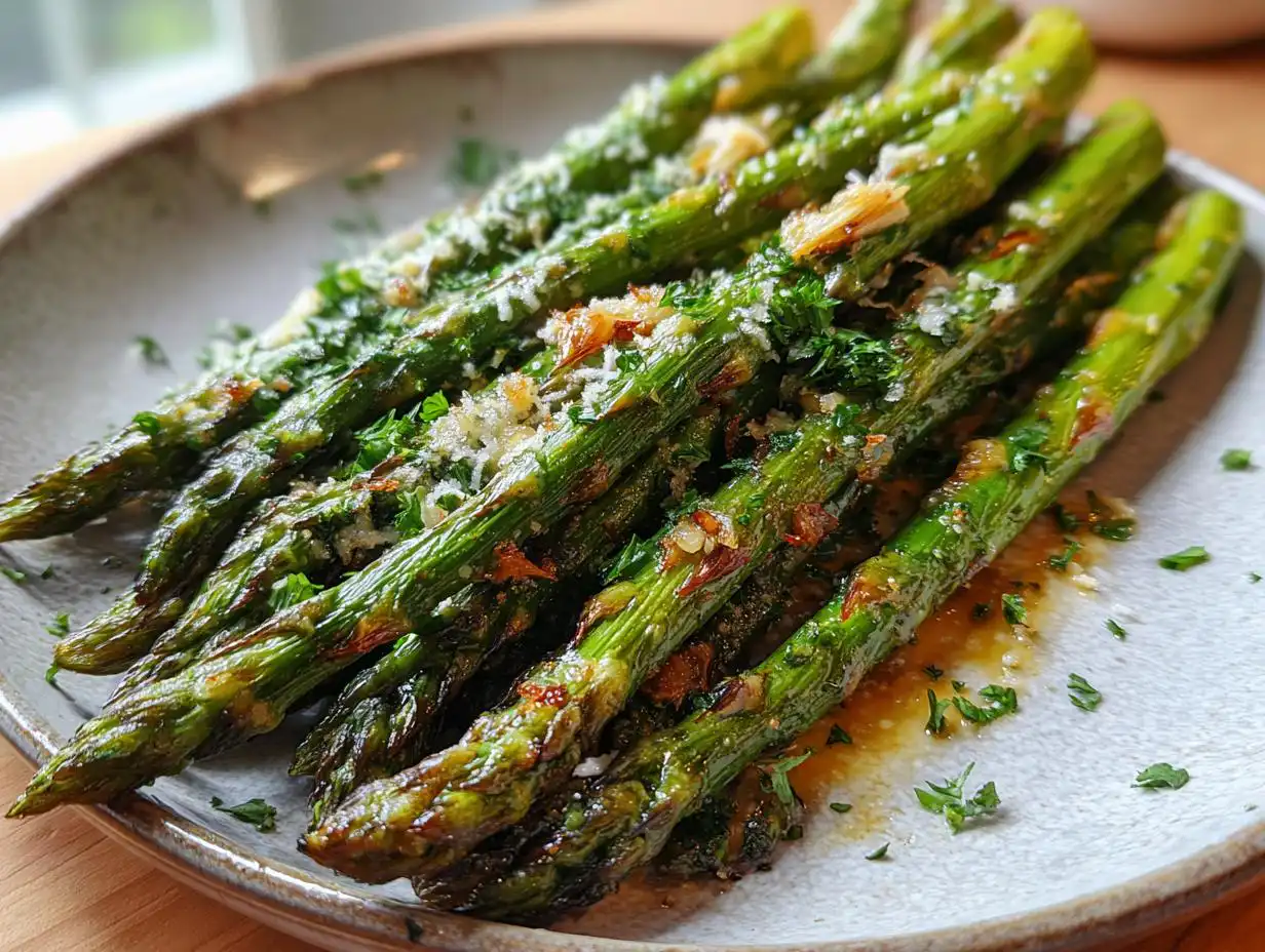 Amazing Parmesan Roasted Asparagus in 20 Minutes