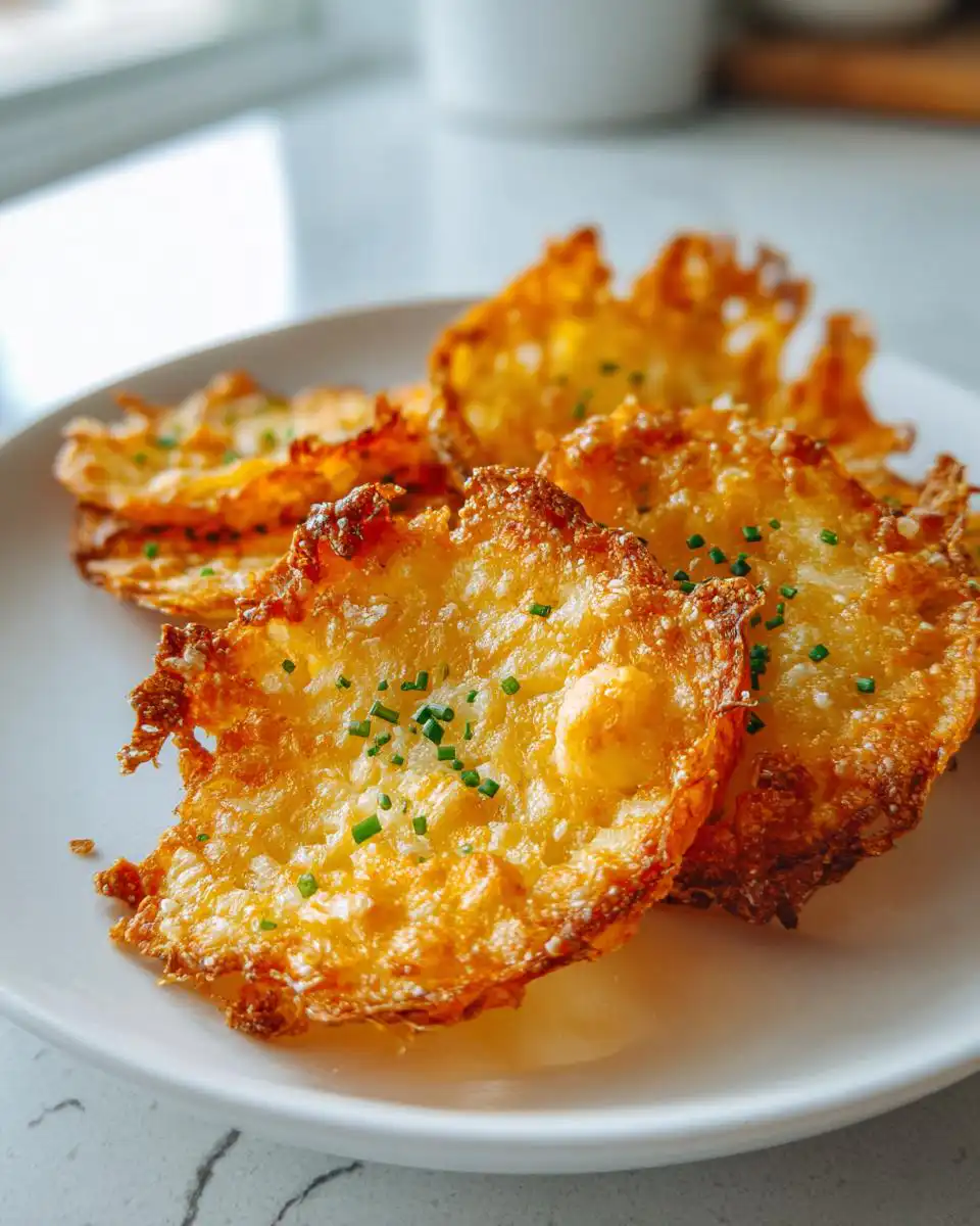 Incredible 4-Ingredient Baked Cottage Cheese Chips