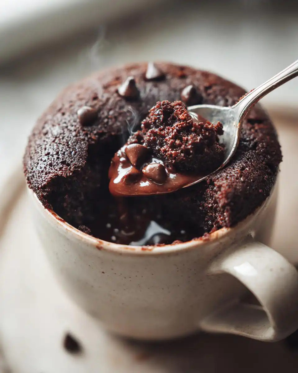 Chocolate Mug Cake - Easy Detox Recipes
